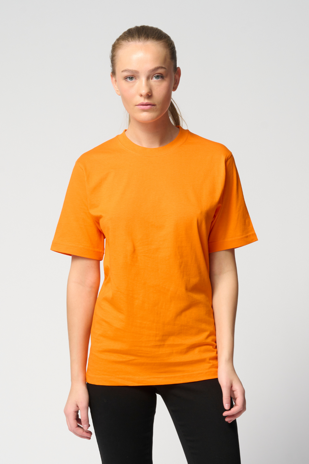 Oversized t shirt oranje