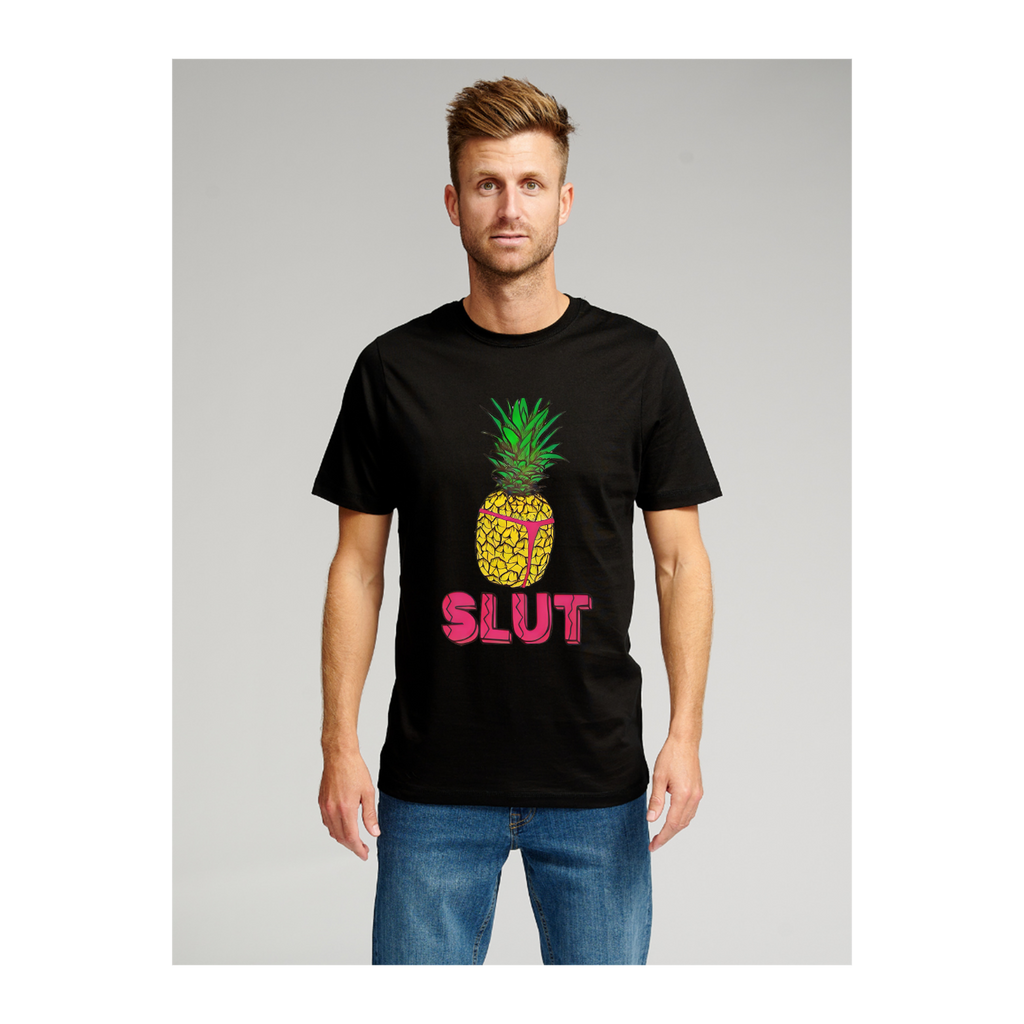 Biologisch Basic T -shirt - zwart