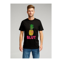 Biologisch Basic T -shirt - zwart