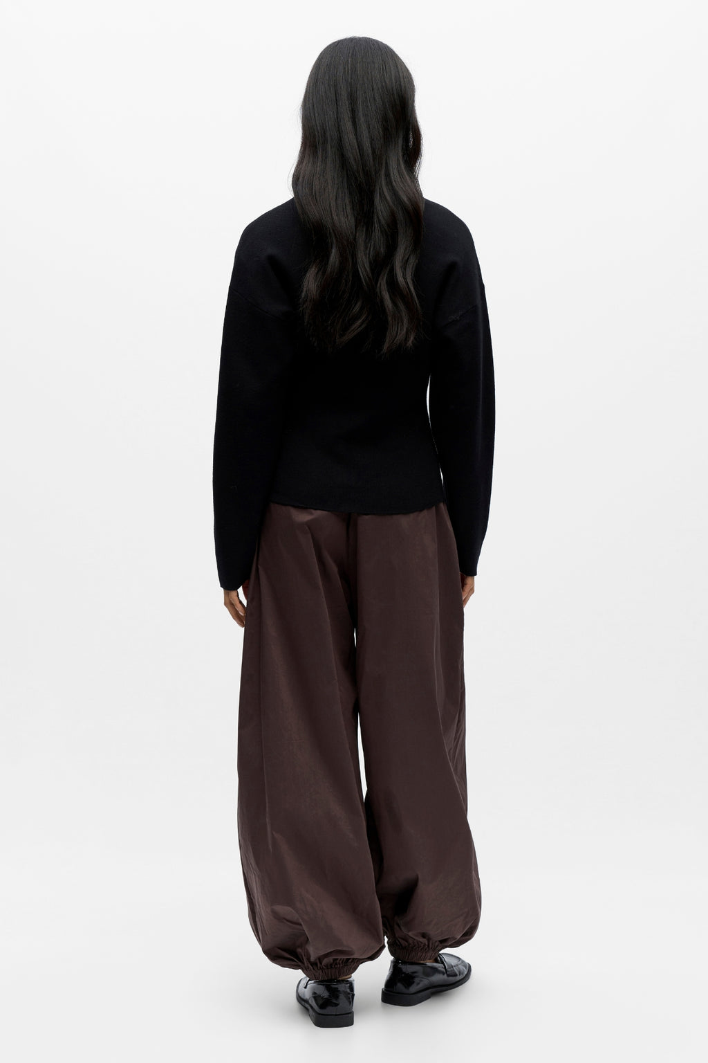 Reynard Gebreid Vest - Zwart