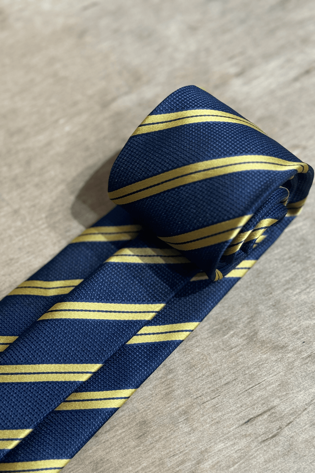 Tie - Navy/Gold