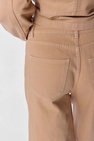 Avery Bermuda Jeans - Sandshell