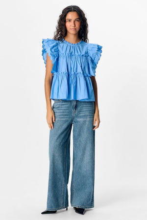 Hope Top - Cornflower Blue