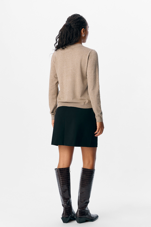 Lisa MW Mini Rok - Zwart