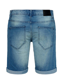 Denim shorts - blauw