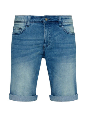 Denim Shorts - Blue