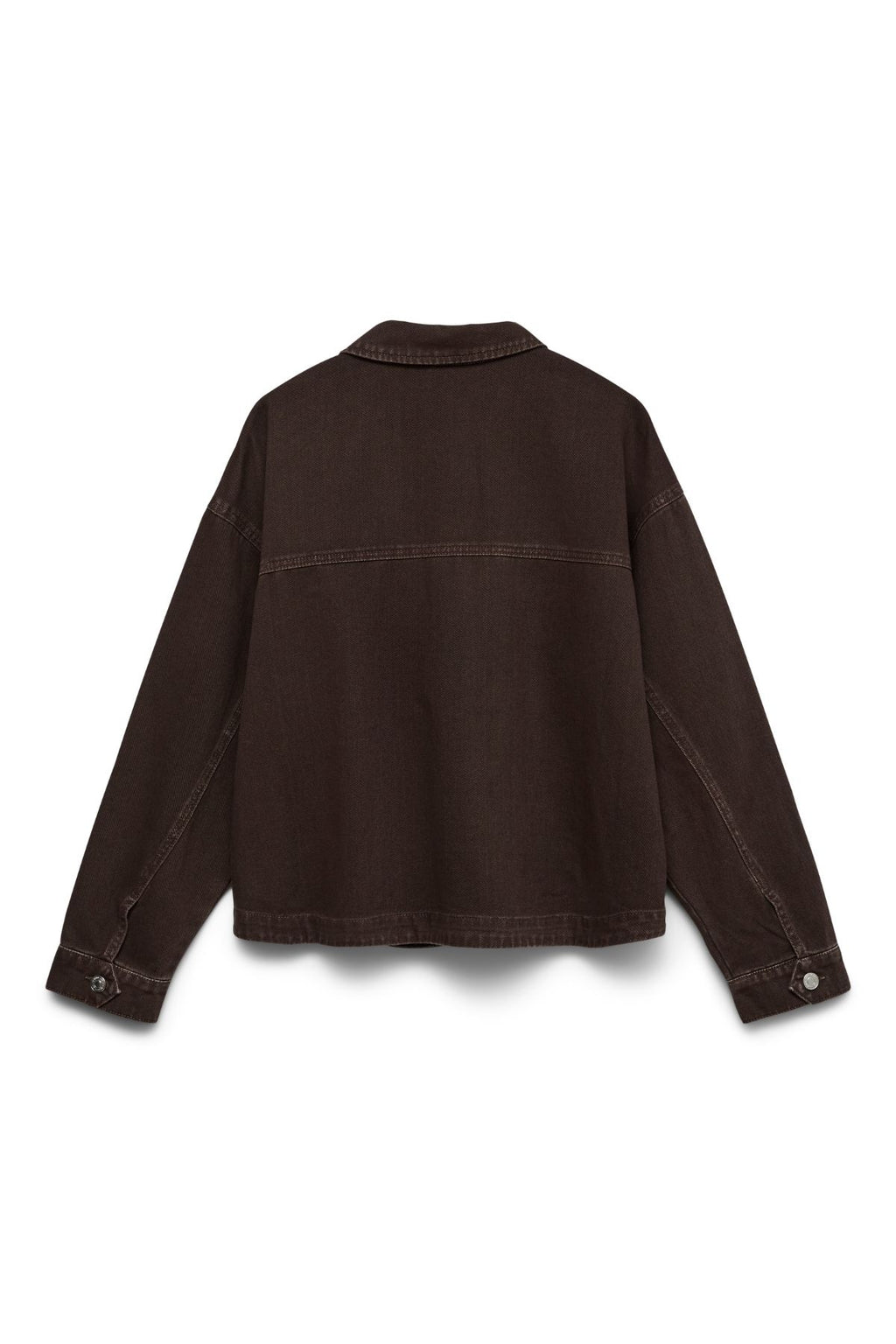 Jamie Denim Shacket - Chocolade Tort-Washed