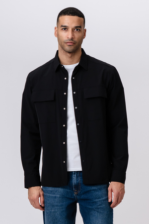 Silas Overshirt - Zwart