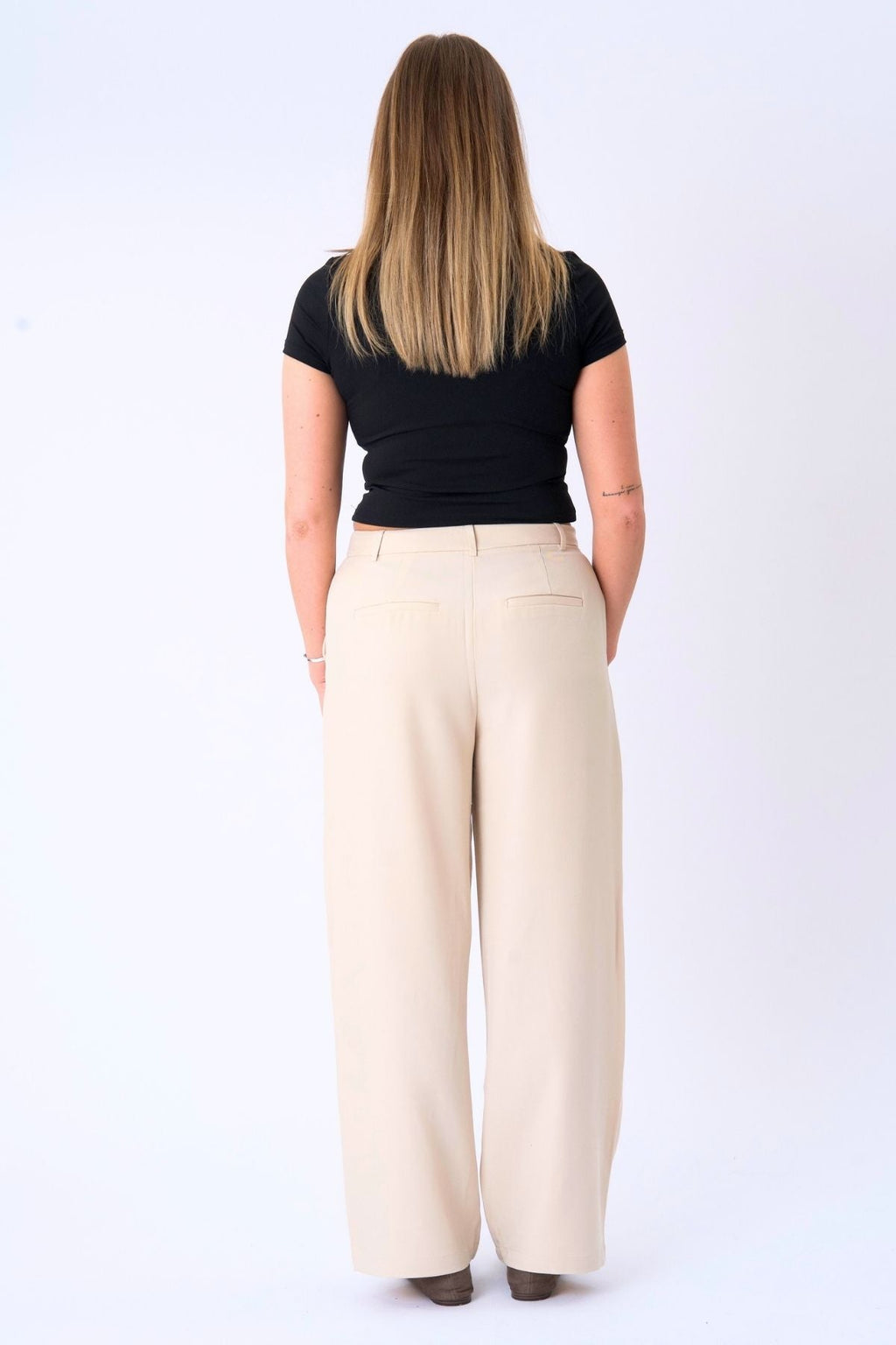 Klassiek pak Pants - Beige