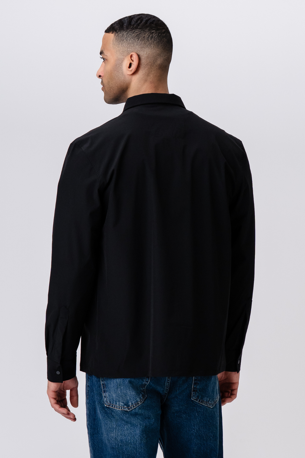 Silas Overshirt - Zwart