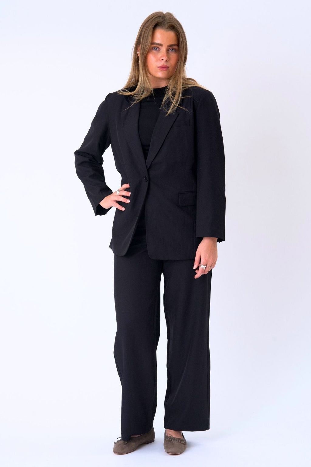 Oversized Blazer - Black