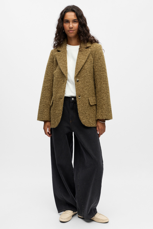 Celina l/s lo jas - diep korstmosen groen