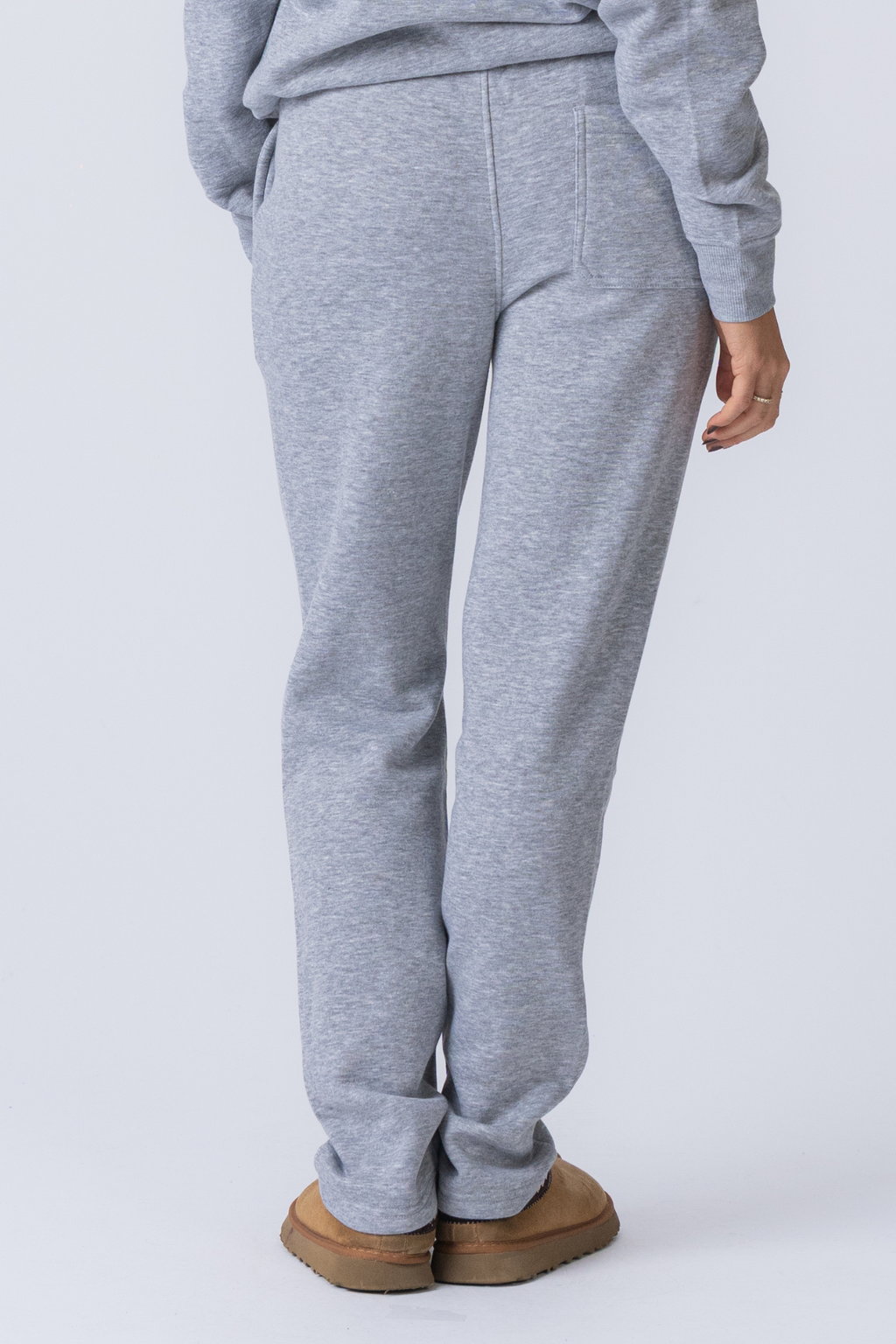 Essential joggingbroek - grijs gemêleerd