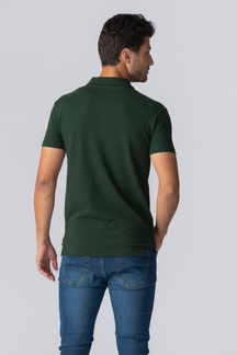 Muscle Polo shirt - donkergroen