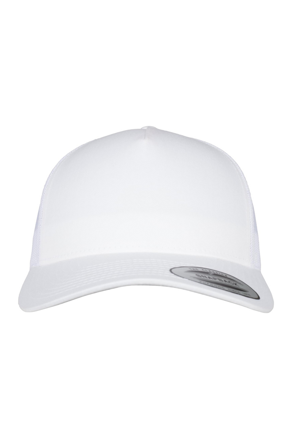 Retro Trucker Cap - White