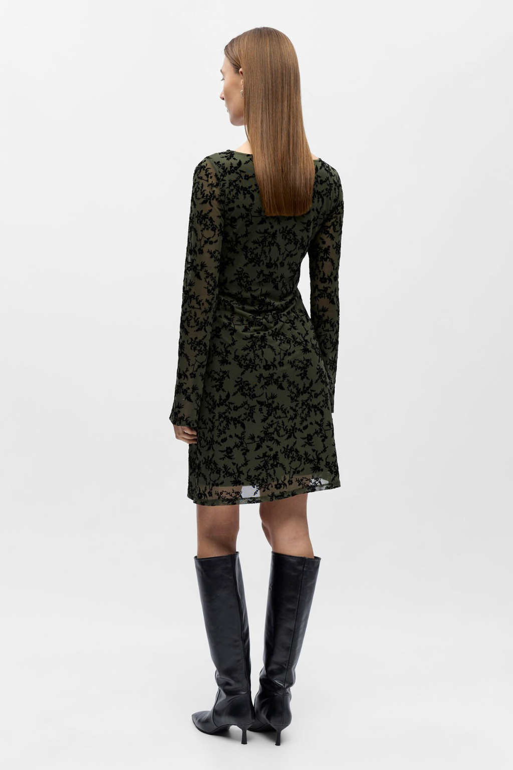 Adeline korte jurk - Kambaba Black