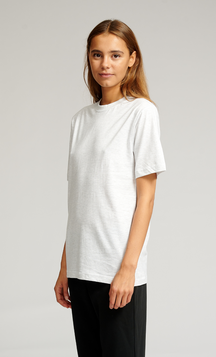 Oversized t -shirt - lichtgrijs melange