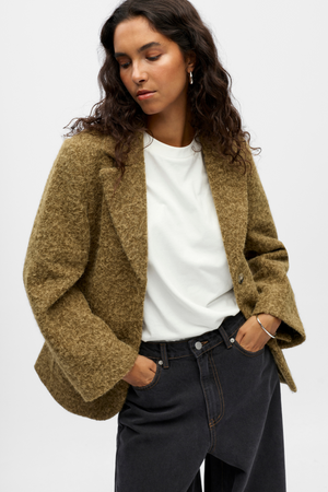 Celina l/s lo jas - diep korstmosen groen