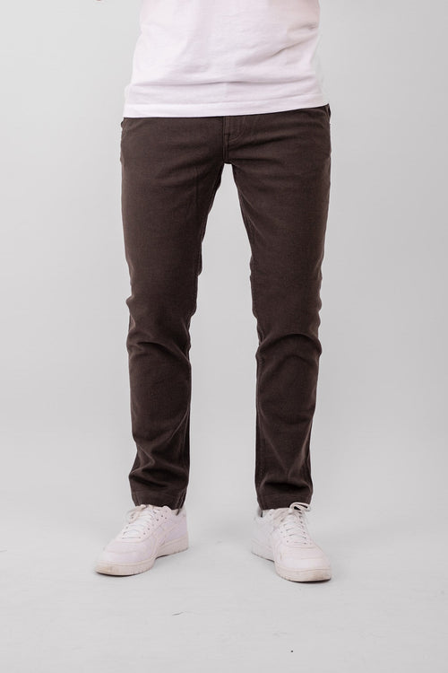 De Originale Performance Structure Pants (Regular) - Mørkebrun - TeeShoppen - Brun