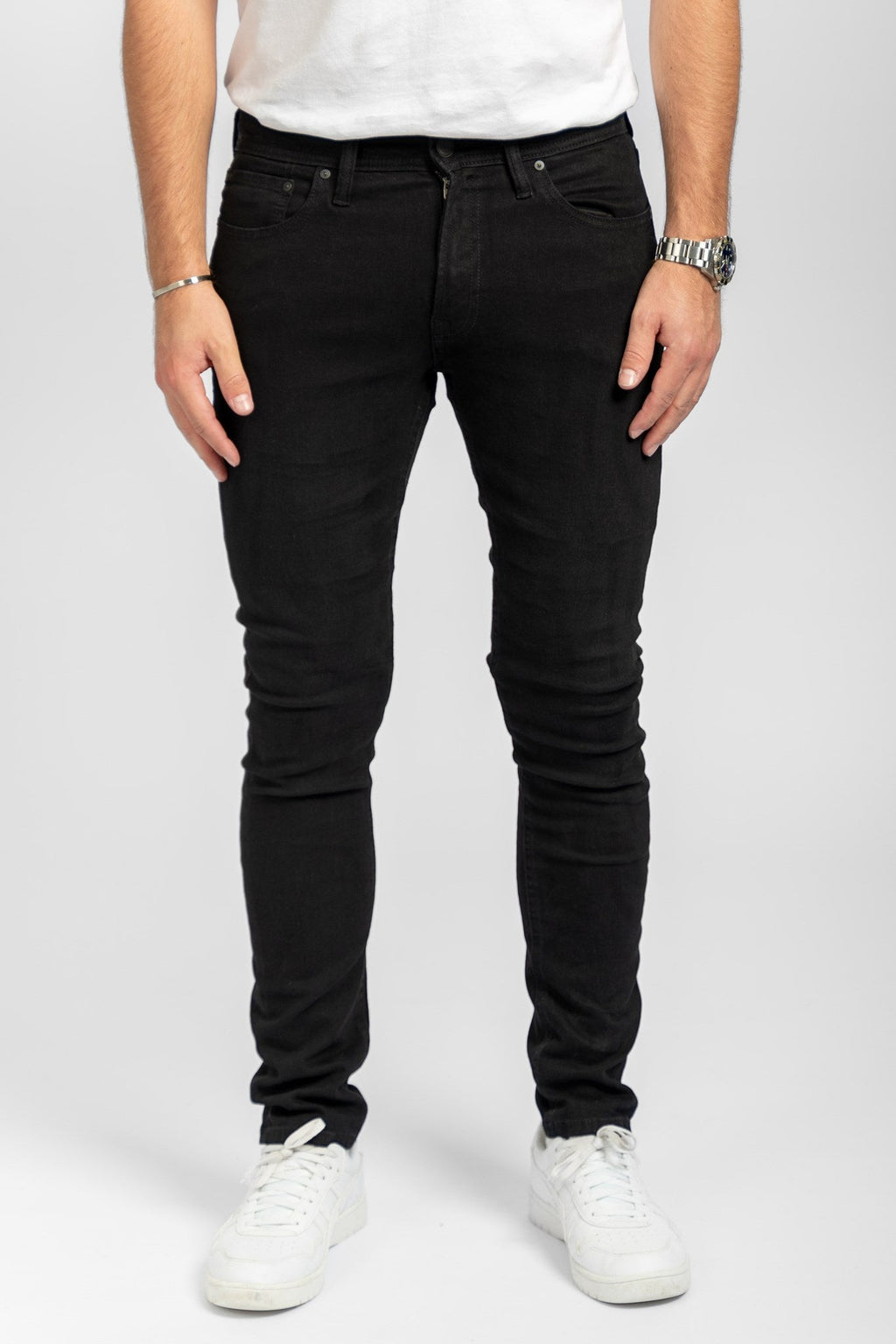 The Original Performance Jeans (slank) - zwarte denim