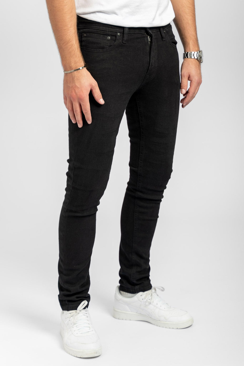 The Original Performance Jeans (slank) - zwarte denim