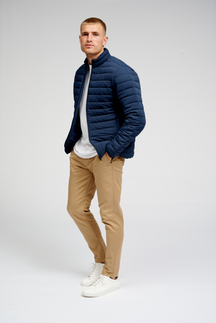 Light Puffer Jacket - Navy