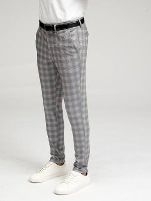 The Original Performance Pants - LightGrey Cheched (Limited)