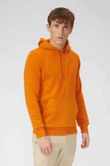 Basic Hoodie Sweat - Oranje