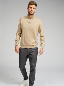 Basic Breihoge zip - beige