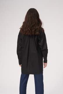 Oversized shirt - zwart