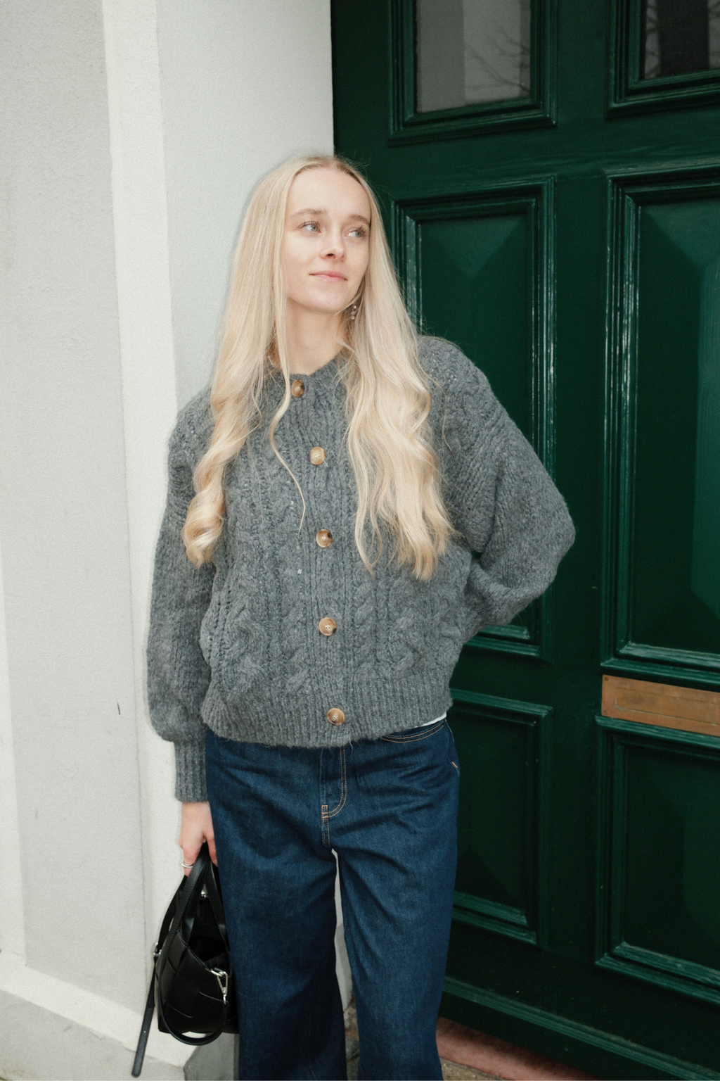 Botton Knit - Grijs
