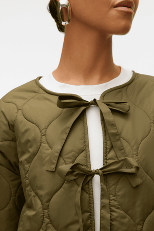 Sabine LS Quilted Jacket - Rifle Green