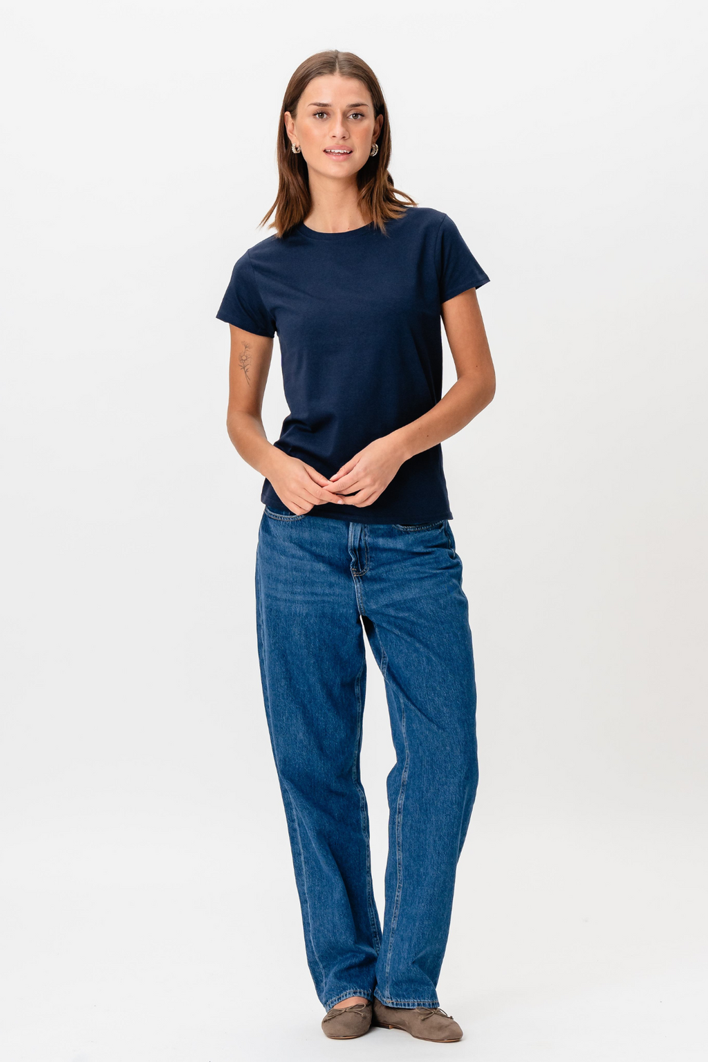 Basic T -shirt - marine