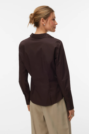 Ums v -neck shirt - chocoladeplum