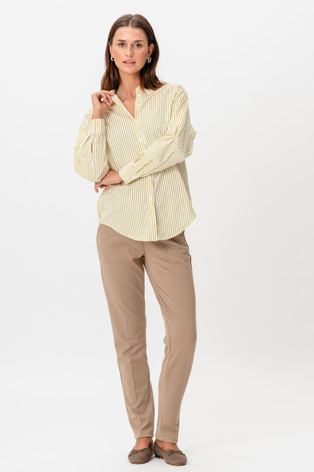 Tutta lo l/s shirt - geel