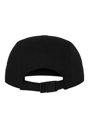 5 Panel Cap - Black