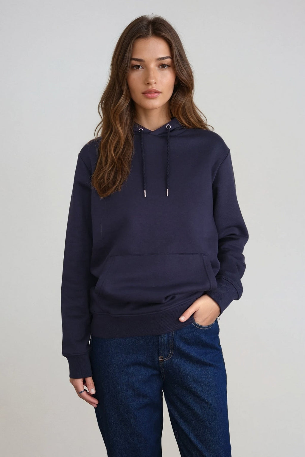 Sweatshirt hoodie - marine