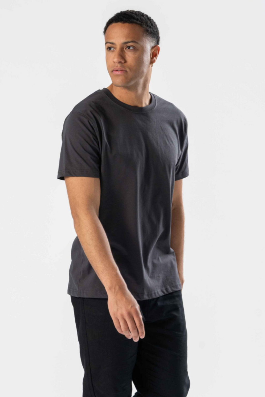 Regular T-shirt - Grijs