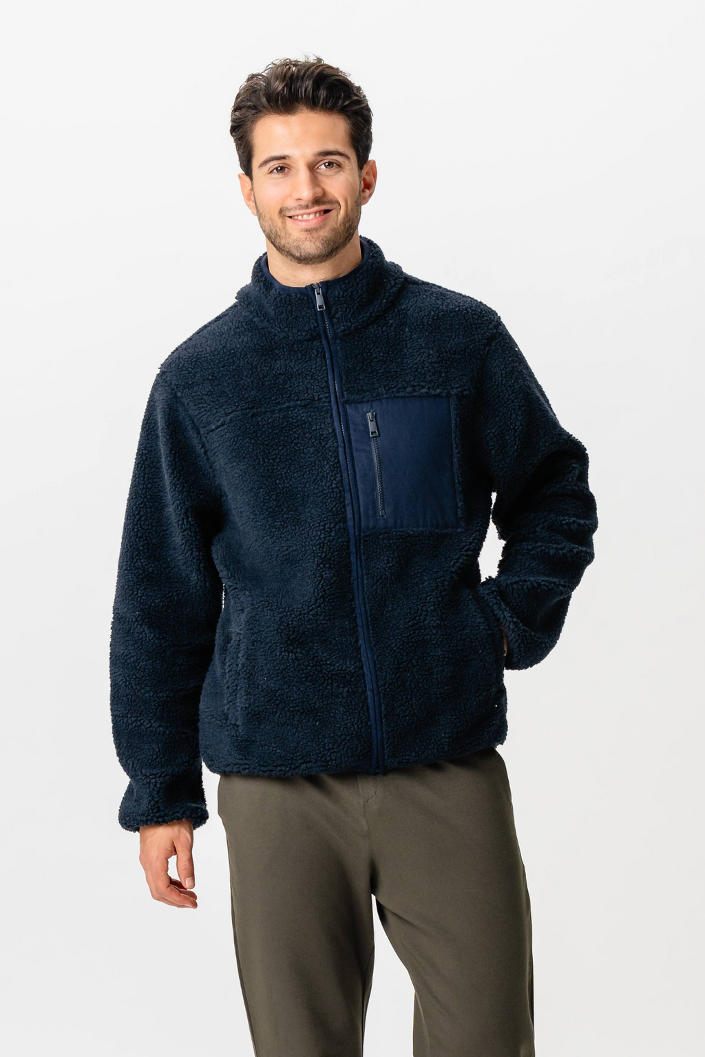 Fleece Jacket - marine
