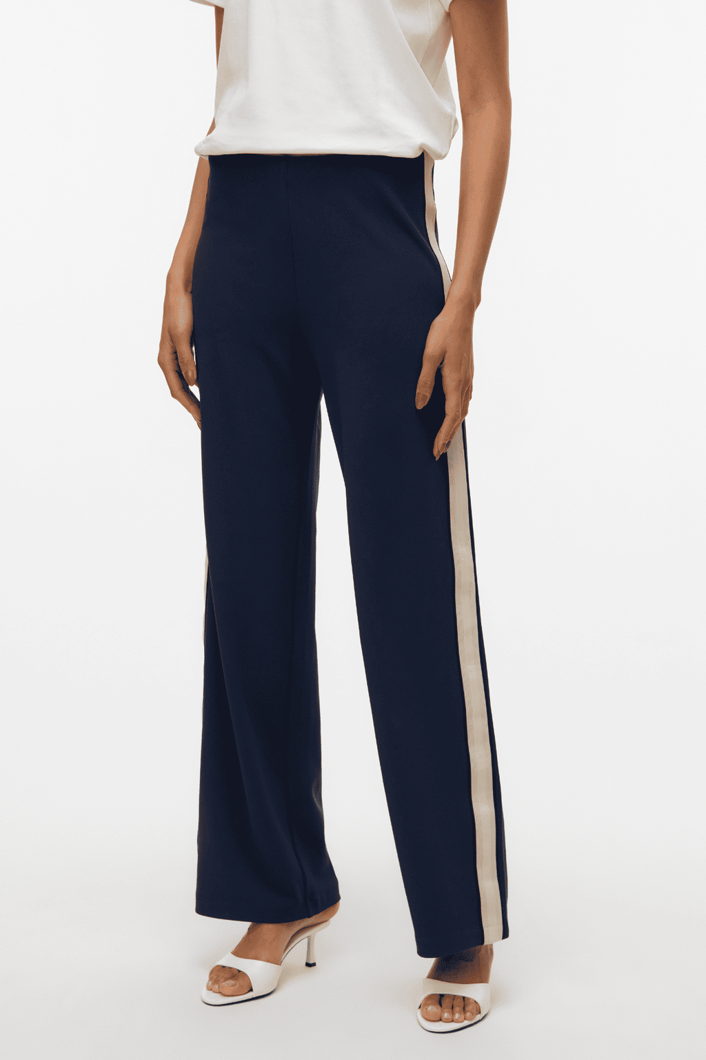 Berlijn MW brede paneelpant - Navy Blazer