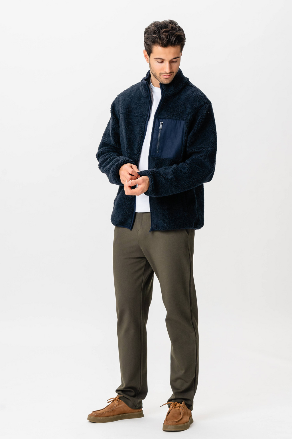 Fleece Jacket - marine