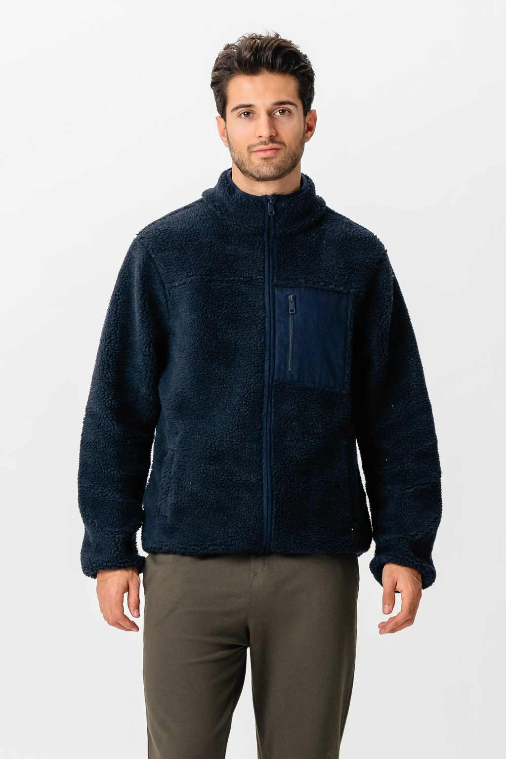 Fleece Jacket - marine