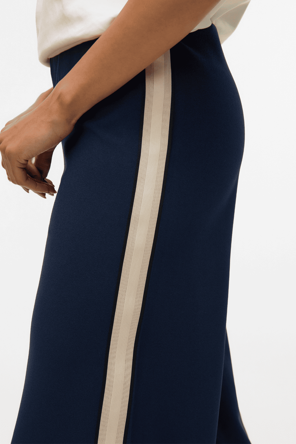 Berlijn MW brede paneelpant - Navy Blazer