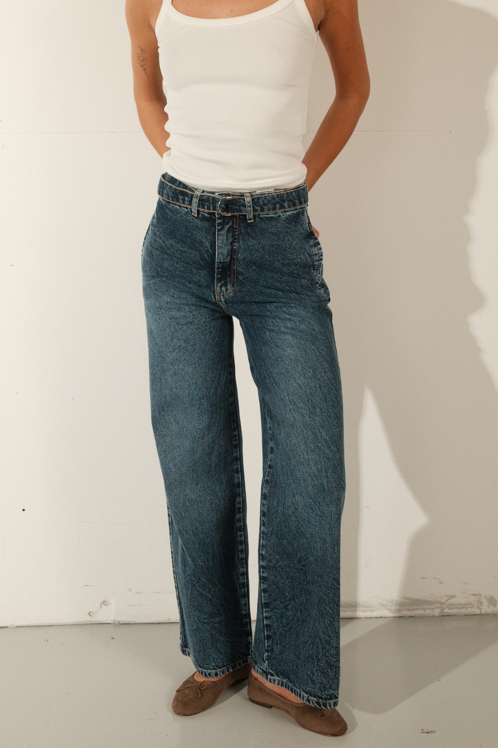 Amalia jeans - gemiddeld blauw