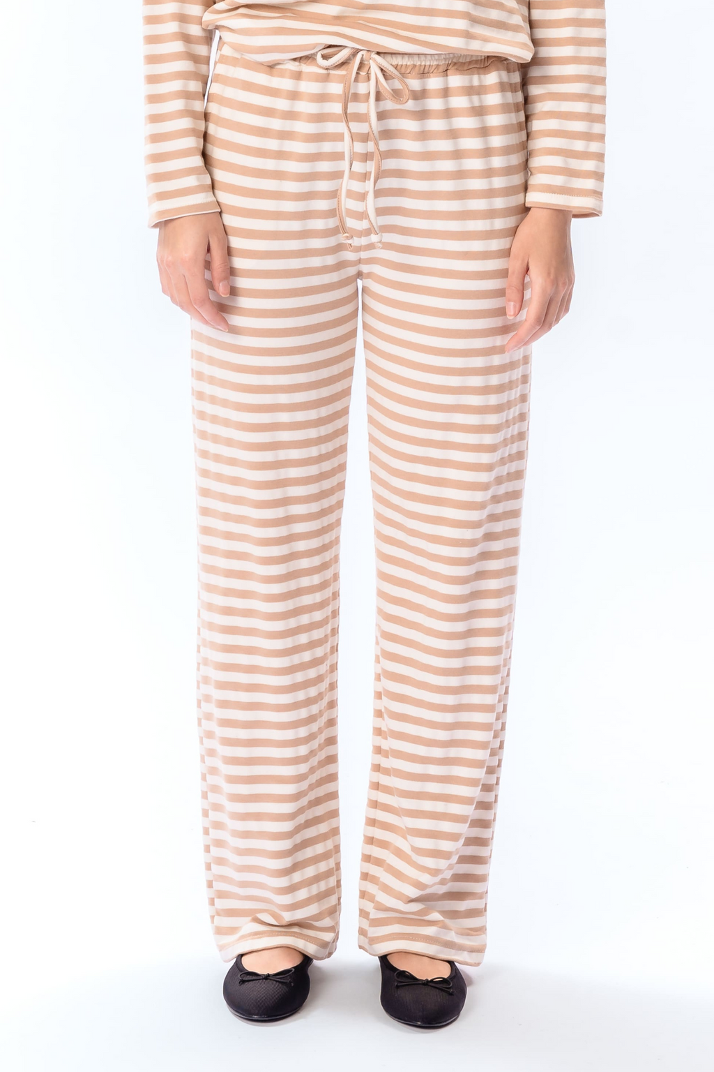Gestript Pants - Beige