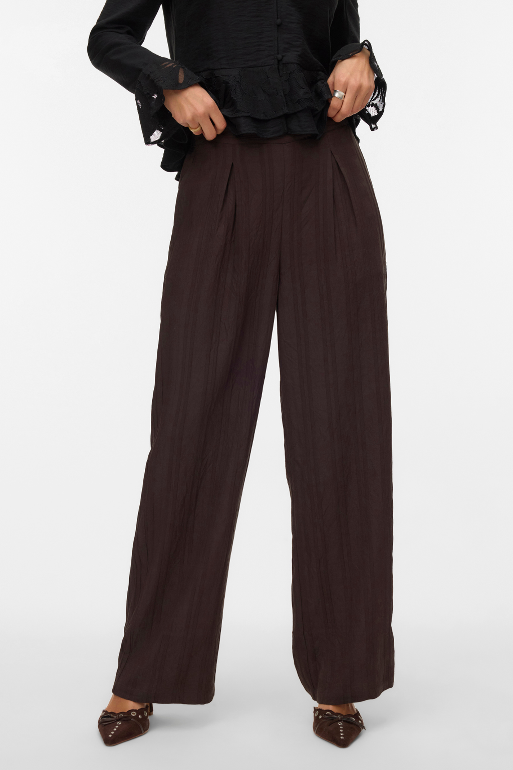 Irine rechte broek - chocoladetort