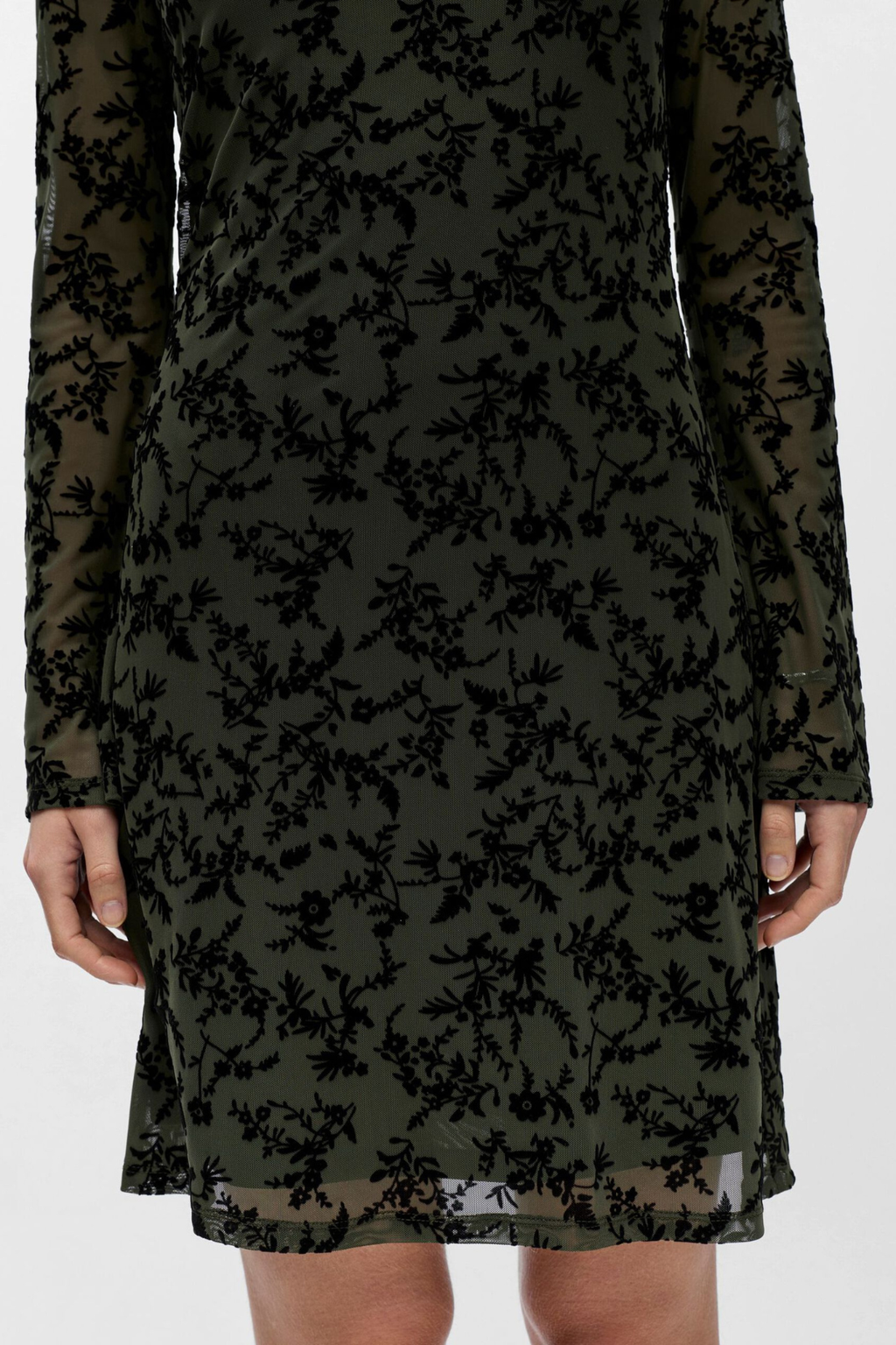 Adeline korte jurk - Kambaba Black