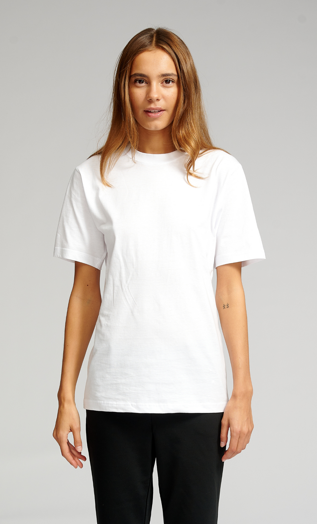 Oversized t -shirt - wit