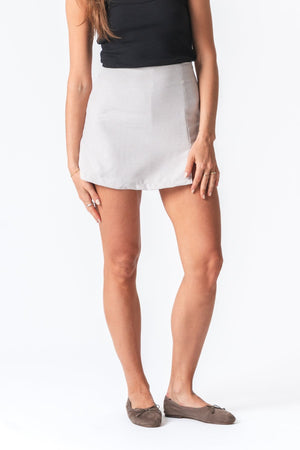 Amina Skorts - Grijs