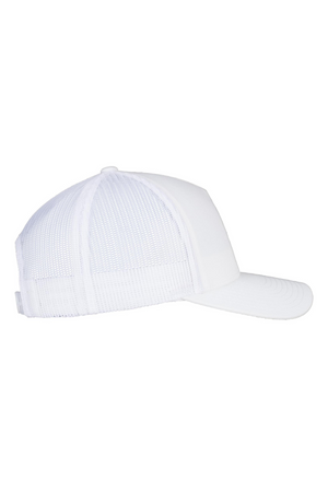 Retro Trucker Cap - White